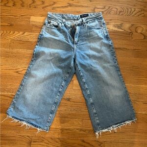 AG Saige wide leg crop